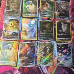 Pokemon 12 Card Amazing Rare Collection HOLO Hits Only Lot AR Full Arts K2 - Image 1