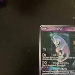 Pokemon Mewtwo GX 78/73 Shining Legends Card Vintage 2017 Testtube - Image 4