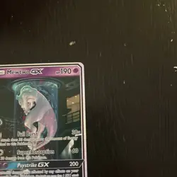 Pokemon Mewtwo GX 78/73 Shining Legends Card Vintage 2017 Testtube - Image 5
