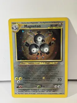 Magneton 10/64 Neo Revelation Rare Holo Unlimited Pokemon Card - Image 1