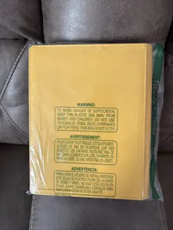 Premium Yellow Display Album for 360 Cards with Pikachu Artwork and Elastic S... 74427845704 - Image 3