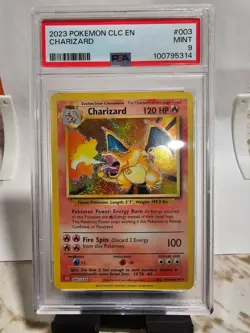 Charizard Classic Collection CLC en Holo Pokemon Card 003/034 PSA 9 Mint - Image 1