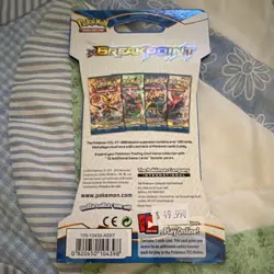 Pokemon TCG Breakpoint Booster Pack Gyarados 2016 10 Cards - Image 2