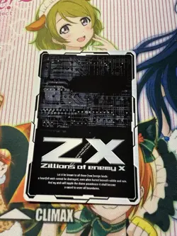 Zillions Of Enemy X Z/Xstars Principal E44-137 SEC Foil Card - Image 2