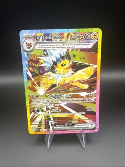 Jolteon EX 153/131 Pokemon TCG S&V Prismatic Evolutions Double Rare Holo Card - Image 1