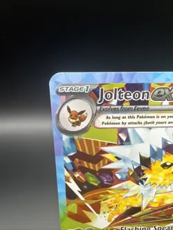Jolteon EX 153/131 Pokemon TCG S&V Prismatic Evolutions Double Rare Holo Card - Image 2