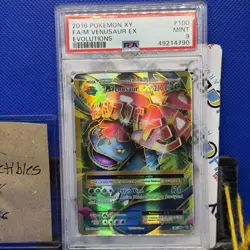 Pokemon TCG Mega-Venusaur-EX Evolutions Holo Full Art Ultra Rare Card 100/108 - Image 2