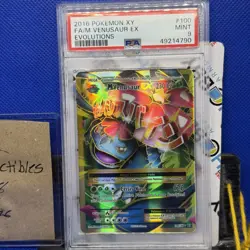 Pokemon TCG Mega-Venusaur-EX Evolutions Holo Full Art Ultra Rare Card 100/108 - Image 3