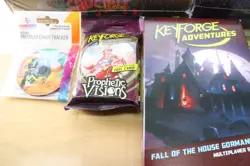 KeyForge: Prophetic Visions Sealed Archon + Crucible Clash Foil Card pack + More - Image 2