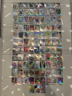 Topps Chrome Metazoo Refractors Refractor Lot 102 UNIQUE Cards - Image 1