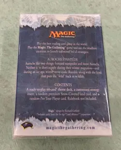 Magic The Gathering Coldsnap Aurochs Stampede Theme Deck Sealed - Image 2