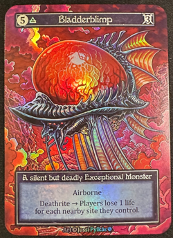 BLADDERBLIMP SORCERY CONTESTED REALM GOTHIC EXCEPTIONAL FOIL SP! - Image 1