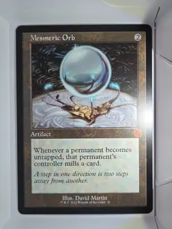 Mesmeric Orb - M31 - MTG - The Brothers' War: Retro Frame Artifacts (BRR) - Image 1