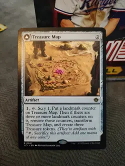 Treasure Map The Lost Caverns of Ixalan Regular - Image 1
