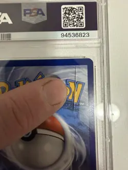 2021 POKEMON PROMO | EVOLVING SKIES UMBREON HOLO PSA 9 (case has small crack) - Image 3