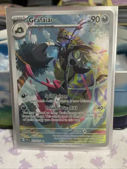 Grafaiai 223/193 Paldea Evolved Holo Illustration Rare Pokemon TCG NM Pack Fresh - Image 1