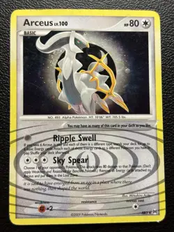 Arceus AR5 Holo Rare Platinum Arceus Pokemon 247 MP - Image 1