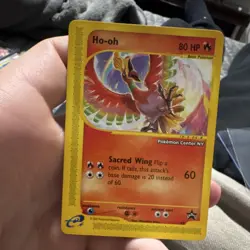 POKEMON TCG WOTC PROMO HO-OH #52/53 REGULAR PROMO 2002 80HP BASIC - Image 1