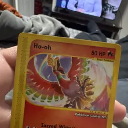 POKEMON TCG WOTC PROMO HO-OH #52/53 REGULAR PROMO 2002 80HP BASIC - Image 3