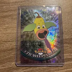 2000 Topps Chrome Pokemon #70 Weepinbell (Chrome) NM - Image 1