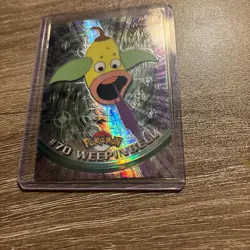 2000 Topps Chrome Pokemon #70 Weepinbell (Chrome) NM - Image 2