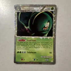 Pokemon Meganium Prime 109/123 Heartgold & Soulsilver Holo Rare Stage 2 150 HP - Image 1