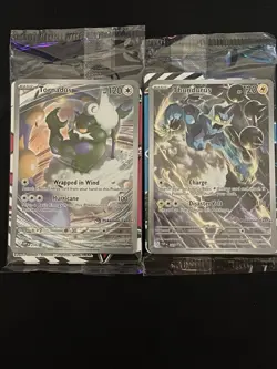 SEALED Pokemon Center Tornadus 210 & Thundurus 209 Pokemon Center Stamped Promo - Image 1