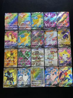 2024 Pokemon TCG S-Chinese Pidgeot V Dragonite V Reshiram V Holo Lot*20 BL25 - Image 2