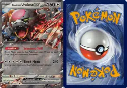 Bloodmoon Ursaluna ex 141/167 Double Rare Twilight Masquerade Pokemon NM - Image 3