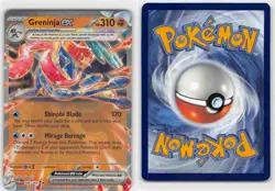 Greninja ex 106/167 Double Rare Twilight Masquerade Pokemon NM - Image 3