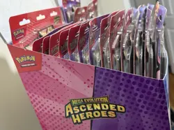 🔥Pokemon TCG Ascended Heroes Tech Sticker Collection In Hand !!! X25 - Image 2