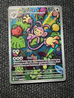 Ambipom 107/094 Me02: Phantasmal Flames Holo Pokemon TCG NM/MINT - Image 1