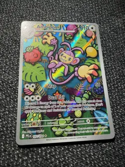 Ambipom 107/094 Me02: Phantasmal Flames Holo Pokemon TCG NM/MINT - Image 2