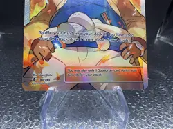 Pokemon TCG Hala 143/145 Full Art SM Guardians Rising Holo NM Near Mint - Image 4