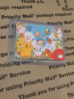 1999 Vintage Pocket Monsters Vending Prism - Snorlax Float #463 -Bubble Mew Back - Image 5