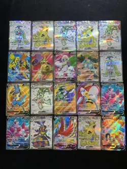 2025 Pokemon TCG S-Chinese Lucario V Froslass ex Tsareena ex Holo Lot*20 BL25 - Image 1