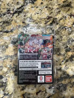 One Piece Monkey D. Luffy US Voyage College Basketball Promo Card And Poster - Image 2