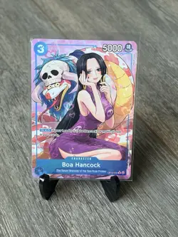 One Piece: Carrying On His Will Boa Hancock #OP13-051 Alternate Art Foil - Image 1