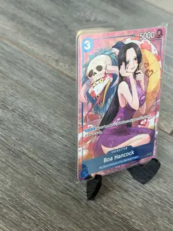 One Piece: Carrying On His Will Boa Hancock #OP13-051 Alternate Art Foil - Image 2