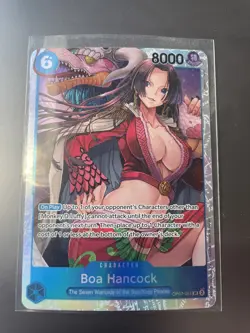 Boa Hancock OP07-051 - One Piece TCG English - SR Super Rare Foil NM Near-Mint - Image 1