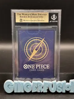 2023 One Piece Paramount War #OP02-036 Nami SR PAR BGS 9.5 - Image 2