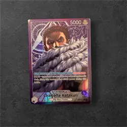 Charlotte Katakuri (062) (Alternate Art) OP11-062 A Fist of Divine Speed Foil - Image 1