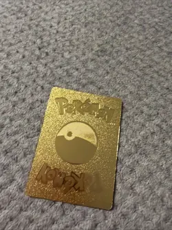 POKEMON PIKACHU & ZEKROM GX TAG TEAM GOLD FOIL RAINBOW CARD Gold Foil Fan Art - Image 2