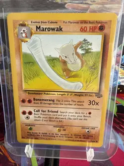 Pokemon TCG Marowak Jungle Card 39/64 Never Played, Near Mint! - Image 1