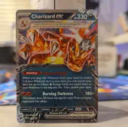 Charizard ex 196 Sv: Scarlet & Violet Promo Cards Holo NM - Image 1