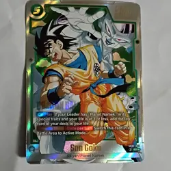 Son Goku SR Foil SB02-030 Dragon Ball Super Card Game Trading Card - Image 1