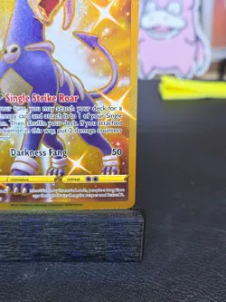 Houndoom Single Strike Gold Secret Rare 179/163 Battle Styles Pokemon Card NM - Image 4