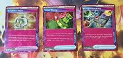 Pokemon ACE Spec 3 Cards - Amulet of Hope, Unfair Stamp, & Energy Search Pro - Image 1