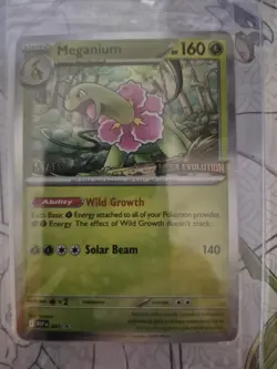 Pokemon Mega Evolution Prerelease Holo Staff Promo Cards Set of 4 SEALED - Image 1