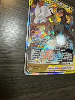 Reshiram & Zekrom GX - 157/236 - Tag Team Sun & Moon Cosmic Eclipse Pokemon Card - Image 4